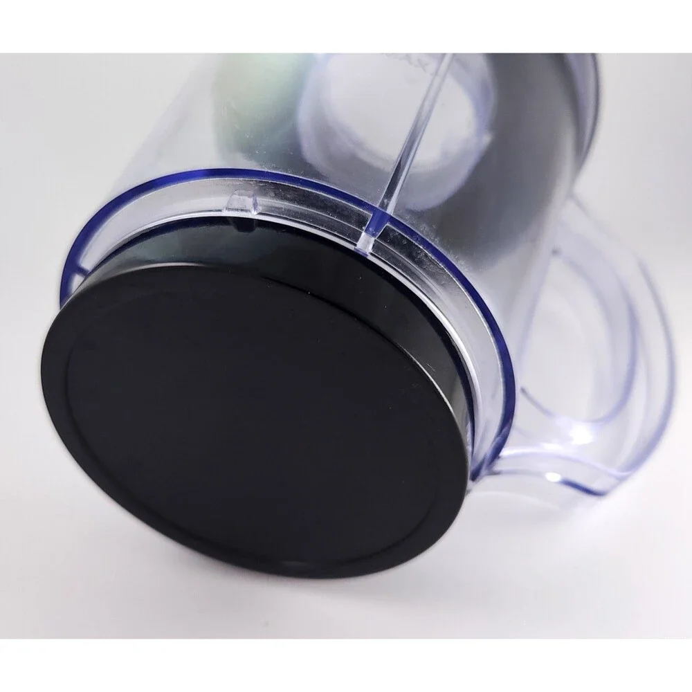 Magic Bullet MB1001 Replacement 32oz Blender Pitcher Jar Lid Insert Clear Black